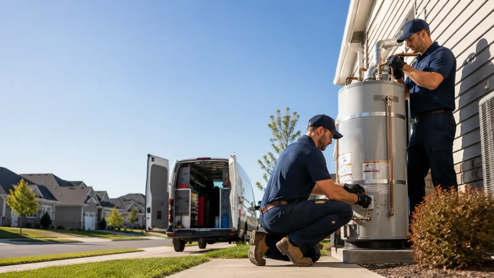 Water Heater Installation in Hinton, OK